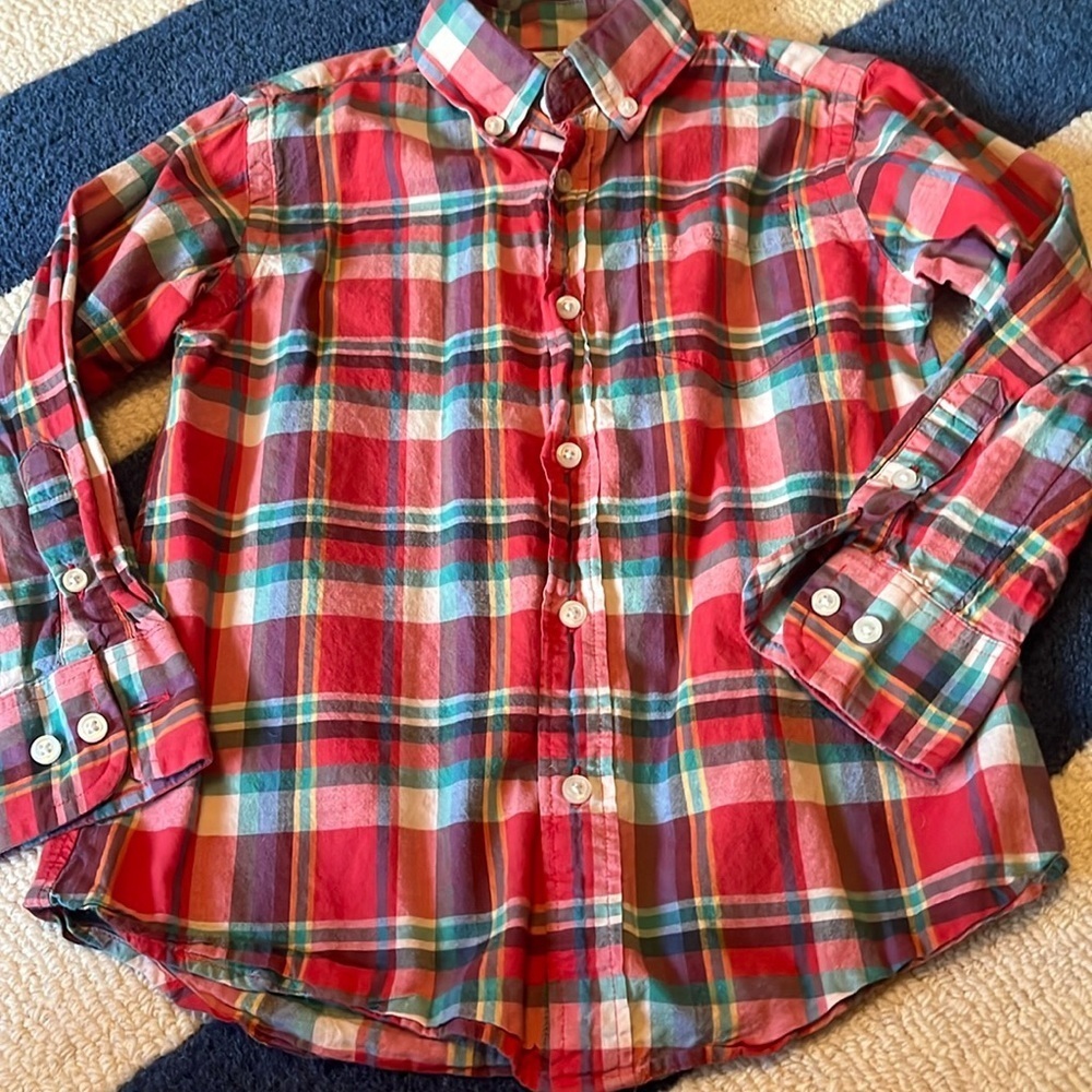 Crewcuts plaid shirt